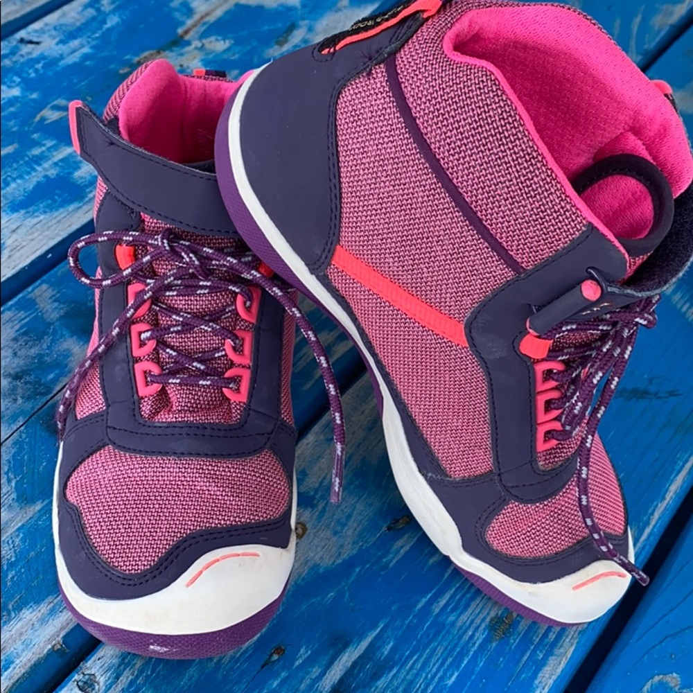 Plae lace-up/Velcro waterproof boots/sneakers